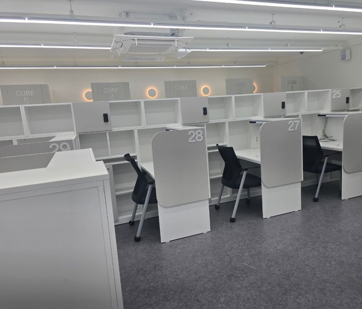 스터디큐브 대연점 1인 집중 큐브 학습 공간