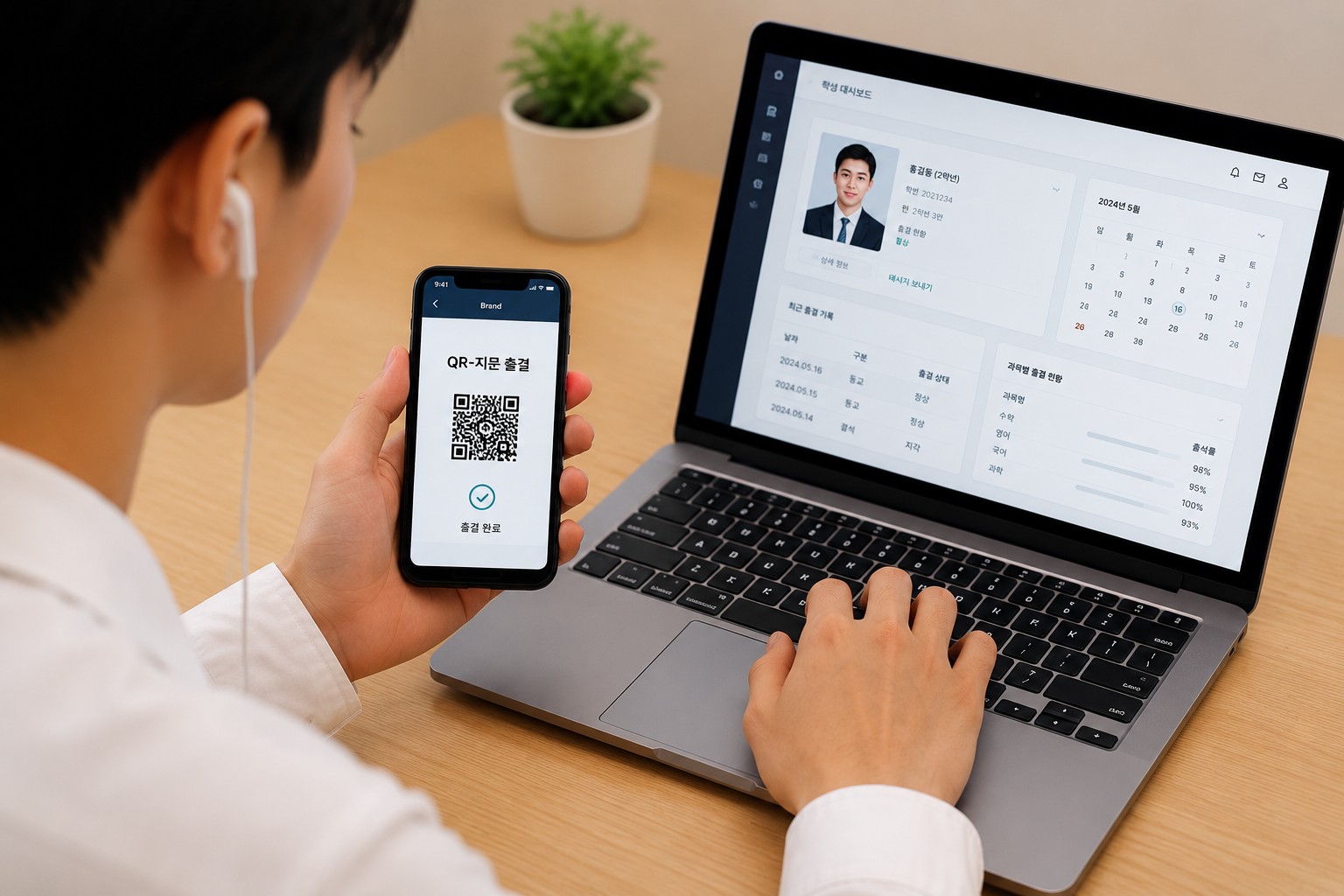 QR 출결 및 학생 대시보드 관리 시스템